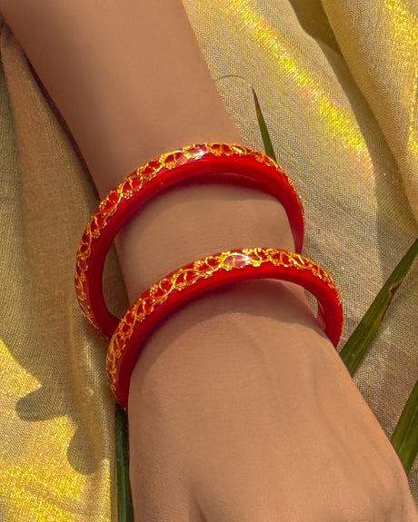 Rajshree Shakha Pola bangles