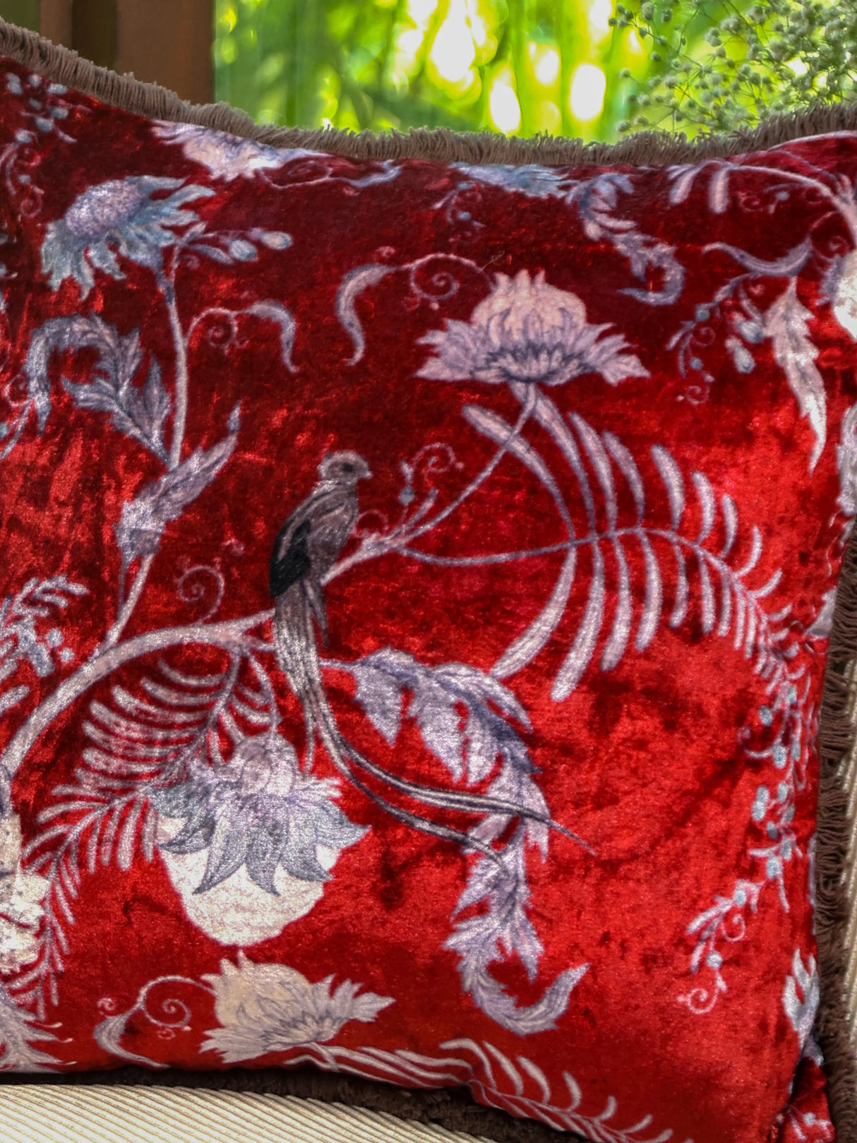 Digital Jungle Printed - Cotton Viscose Cushion