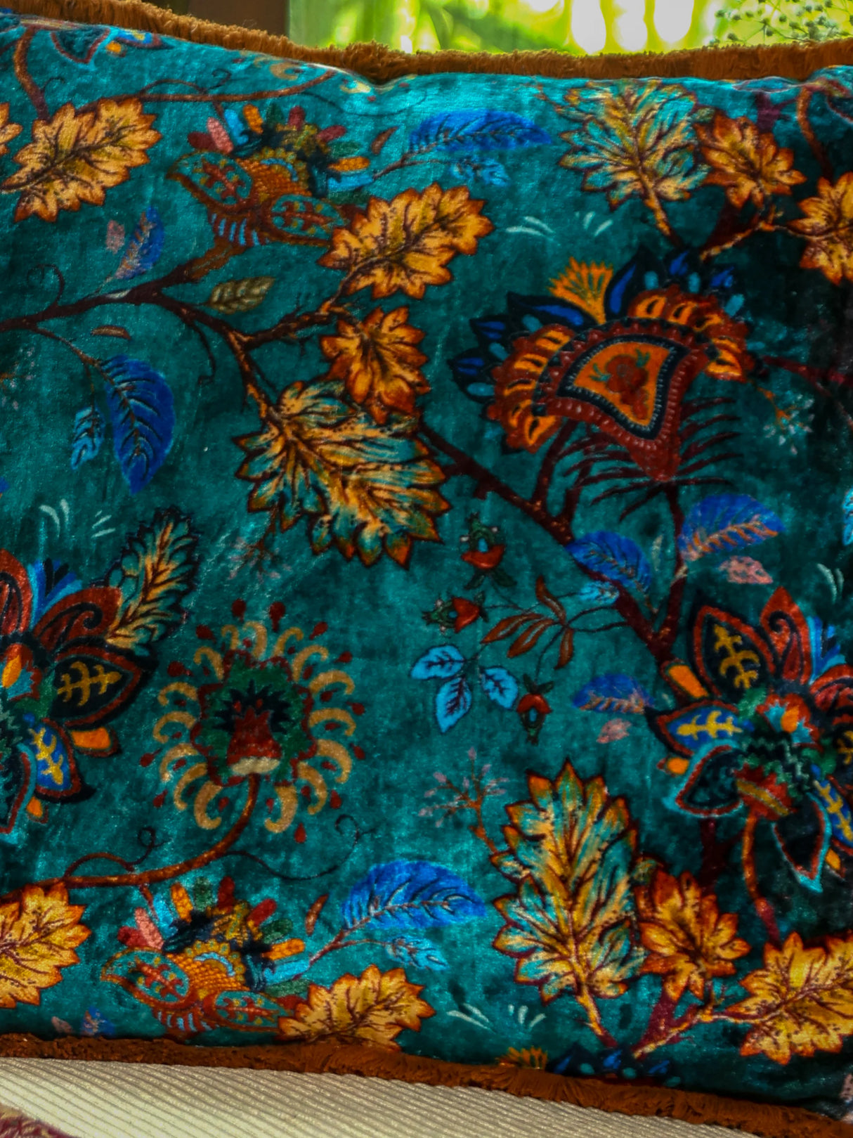 Digital Jungle Printed - Cotton Viscose Cushion