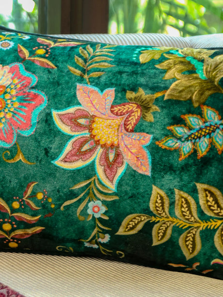 Digital Jungle Printed - Cotton Viscose Cushion