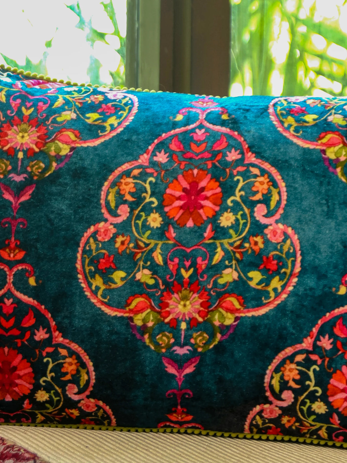 Digital Jungle Printed - Cotton Viscose Cushion