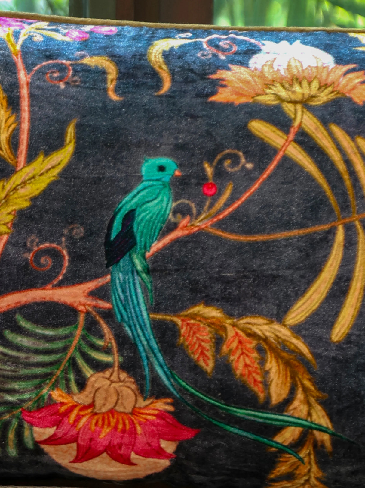 Digital Jungle Printed - Cotton Viscose Cushion