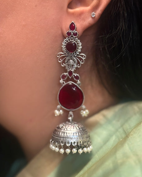 Pankaja stone Jhumka