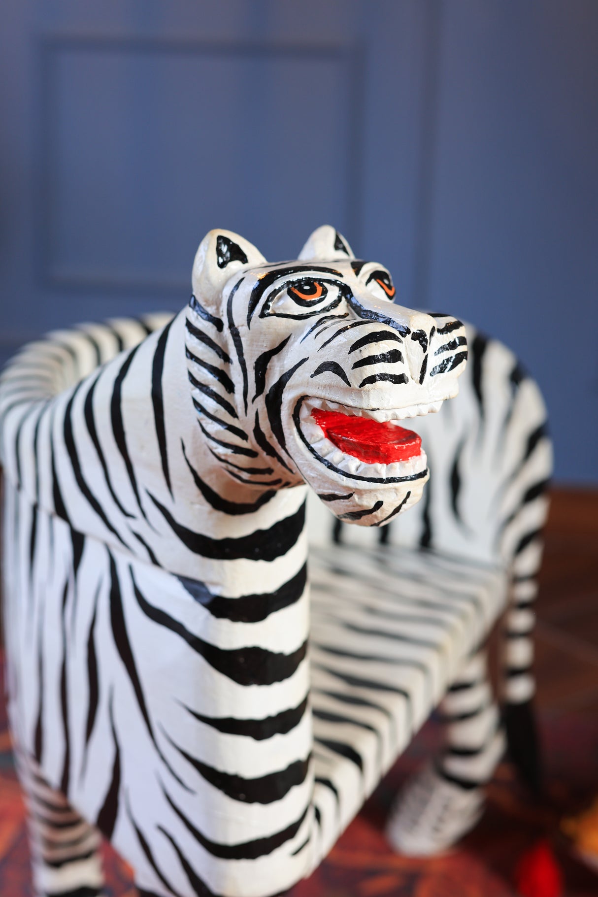 Wooden Tiger Chair Painted (Baby Chair)