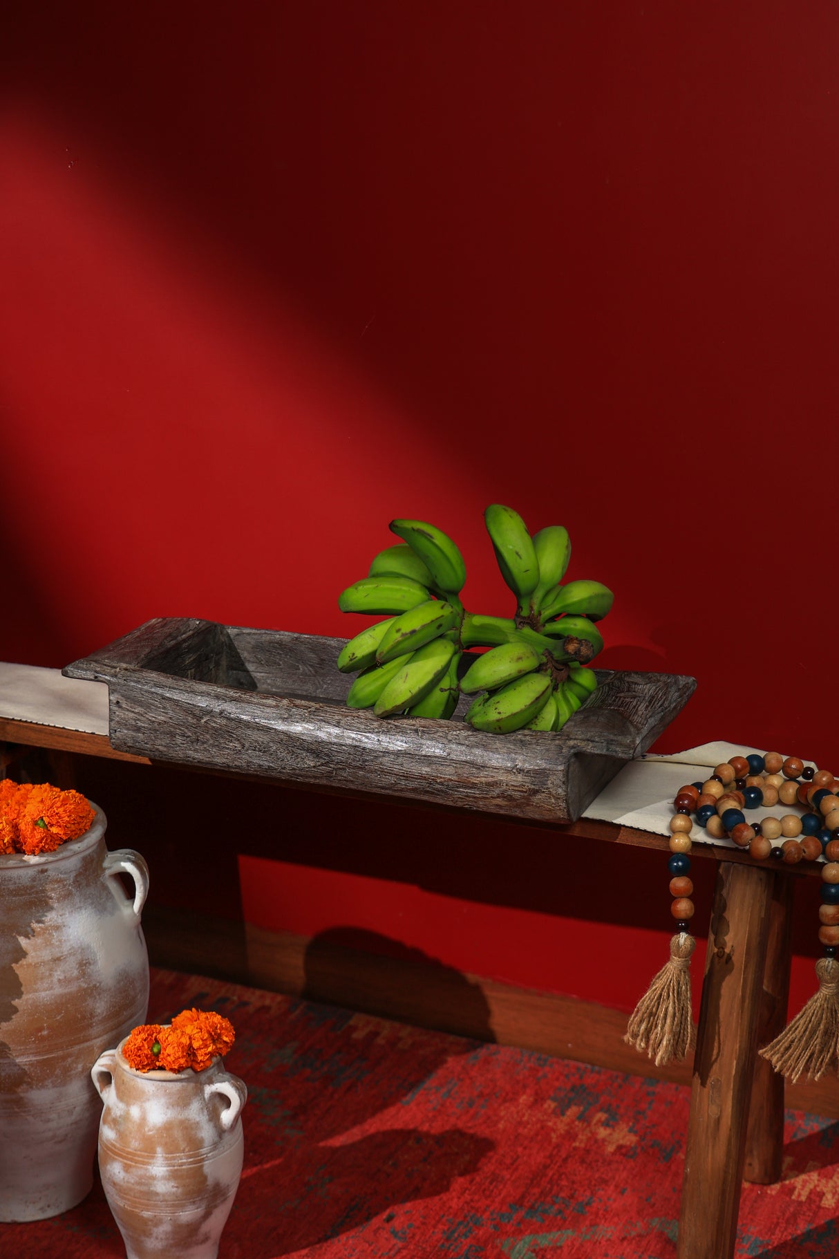 Planters assorted wooden rustic