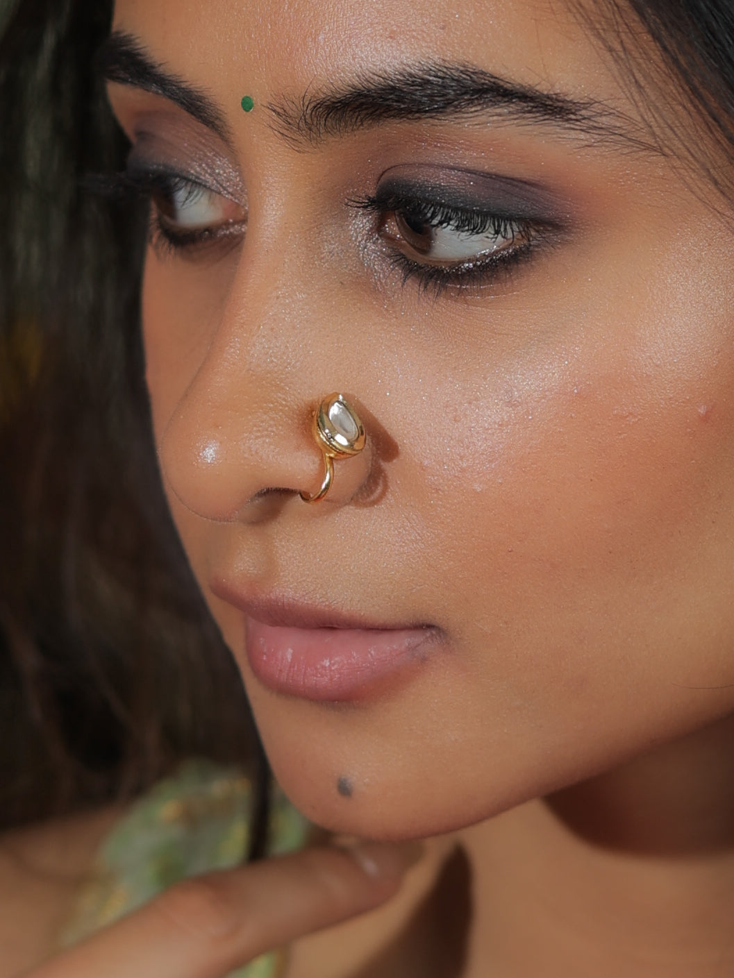 Sara Clipon Nose Pin