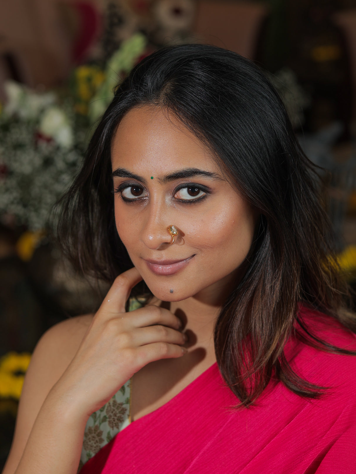 Sara Clipon Nose Pin