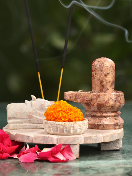 Handcrafted Decor Items - Incense Holder - Shiv Nandi