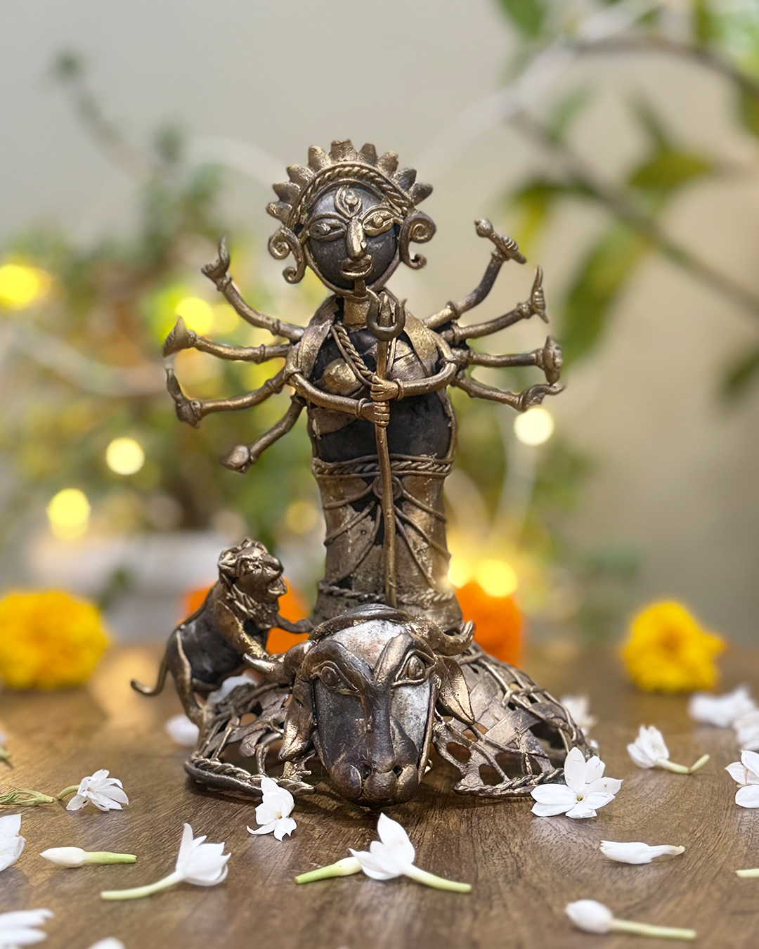 Maa Kali-Dhokra Art