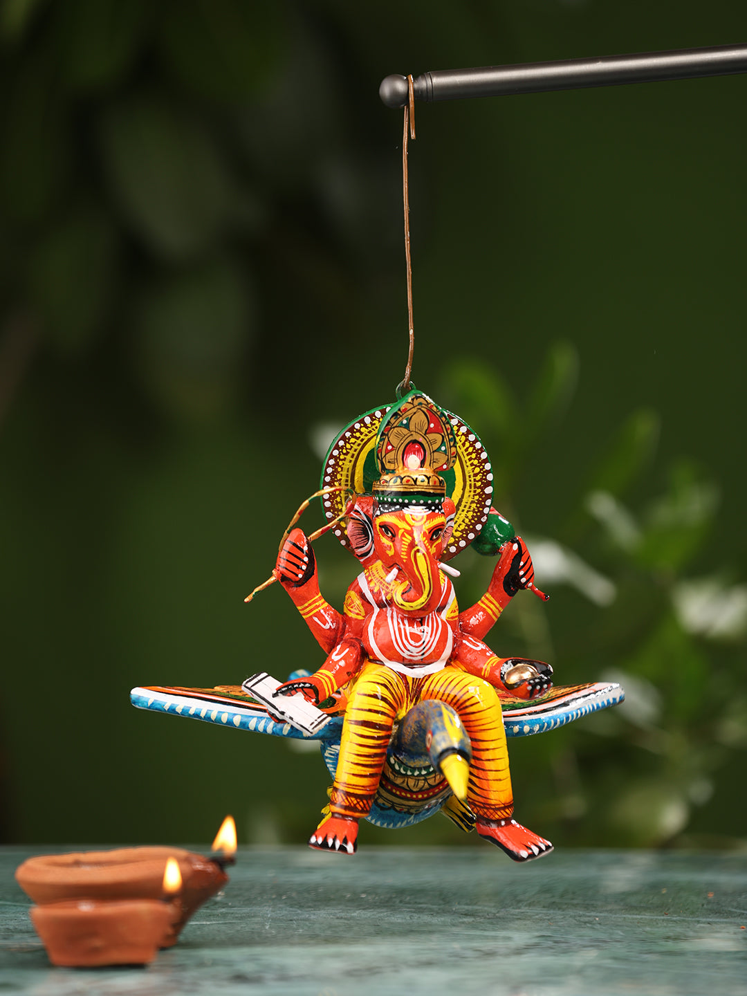 Siddhi Ganesha on Bird-Single piece