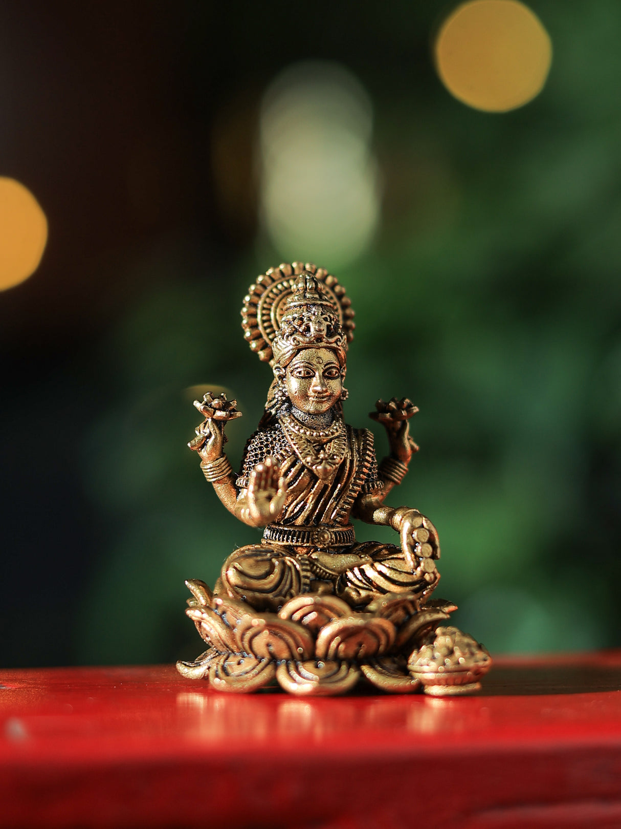 Laxmi Ganesha-Brass Statue