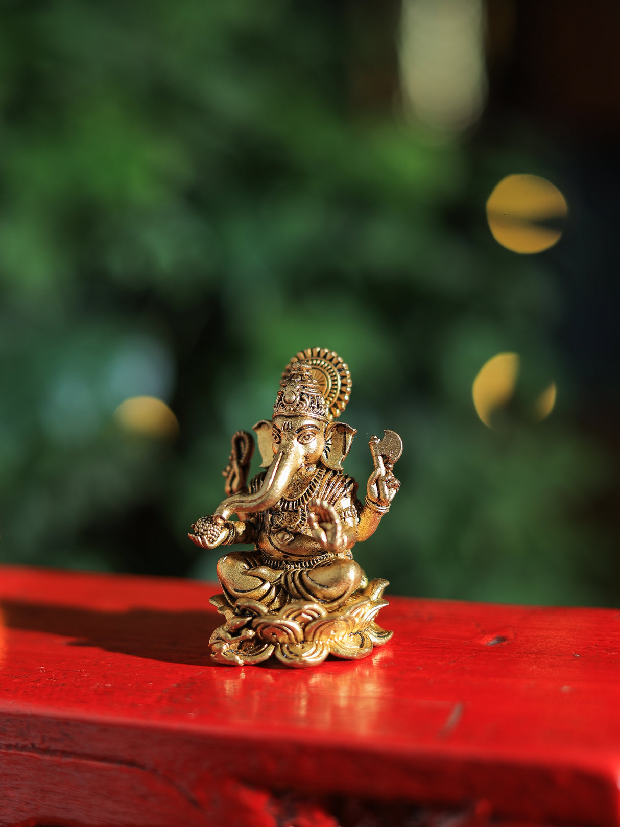 Laxmi Ganesha-Brass Statue