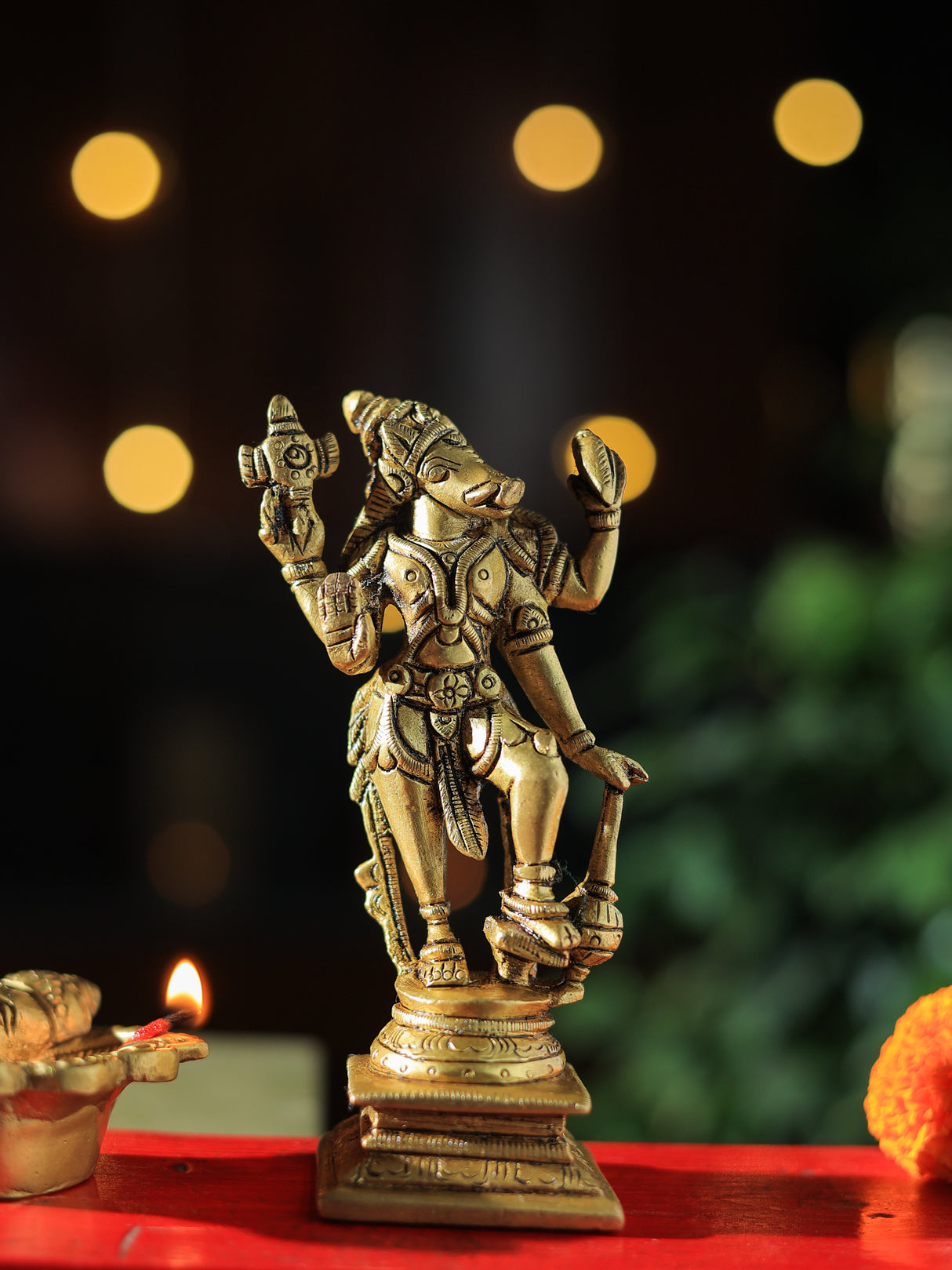 Lord Varaha Brass Statue