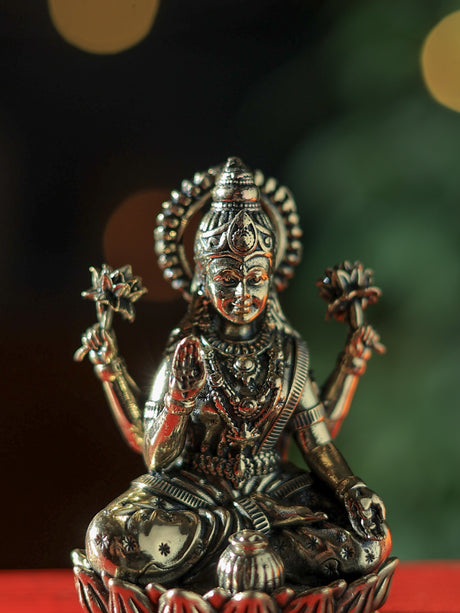 Laxmi Ganesha Brass Statue