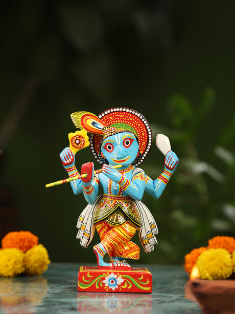 Vintage Decor Items - Makhan chor Idol - Single piece