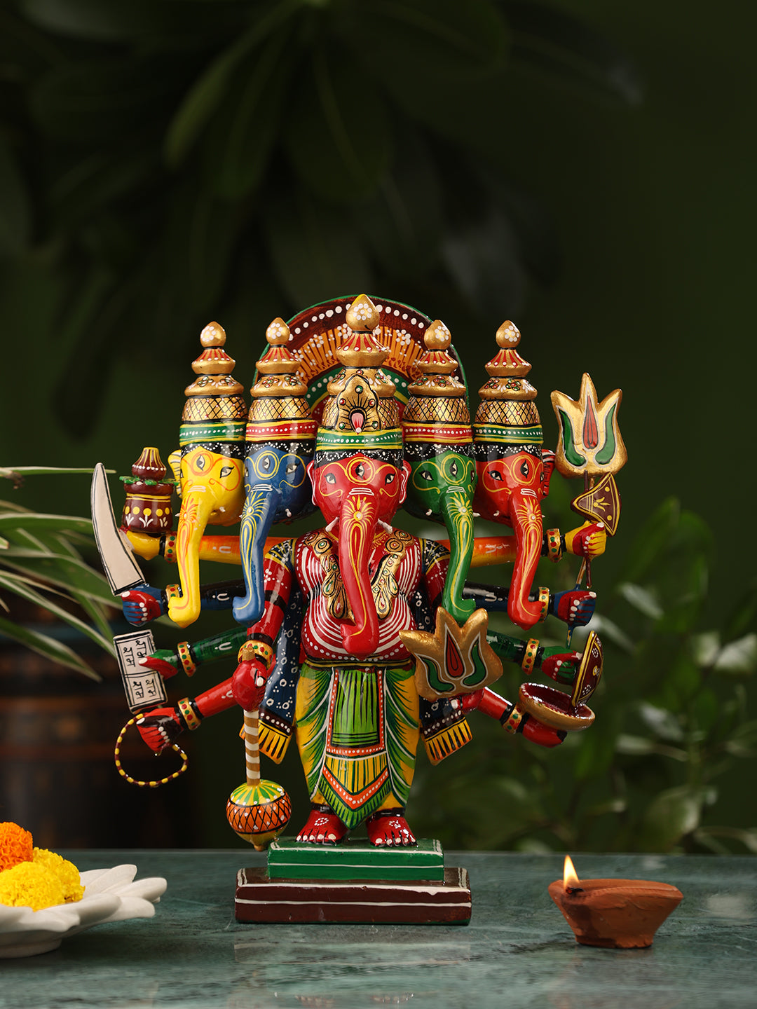 Panchmukhi Ganpati-Single piece