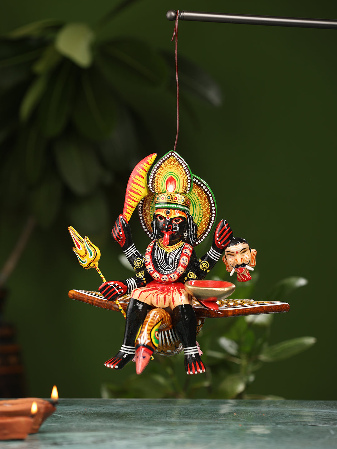 Divine Mother Kaali on Bird