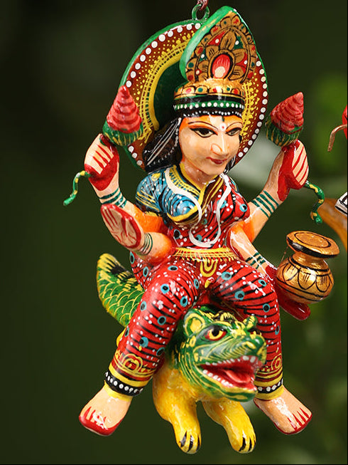 Antique Statue - Laxmi and Ganesha pair