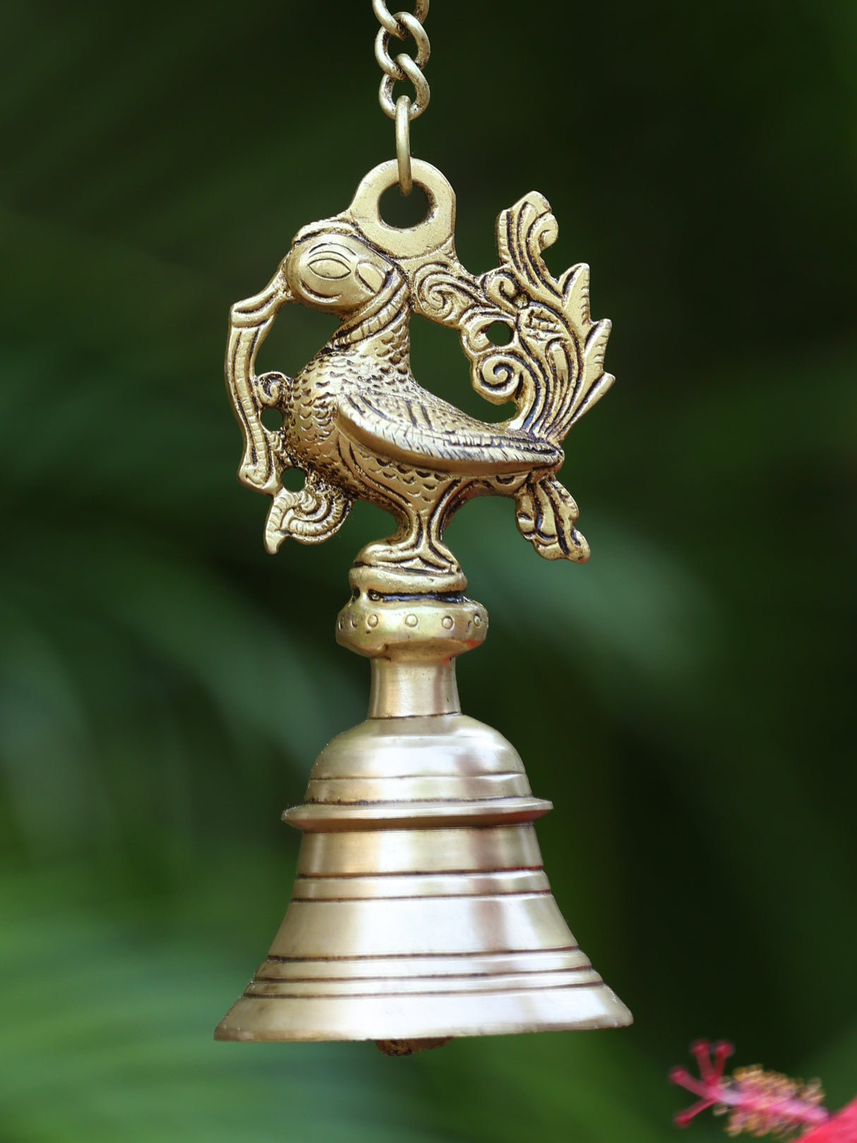 Bell - Peacock Hanging