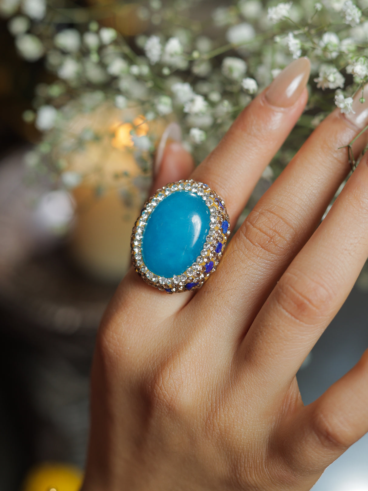 Celeste Cocktail ring