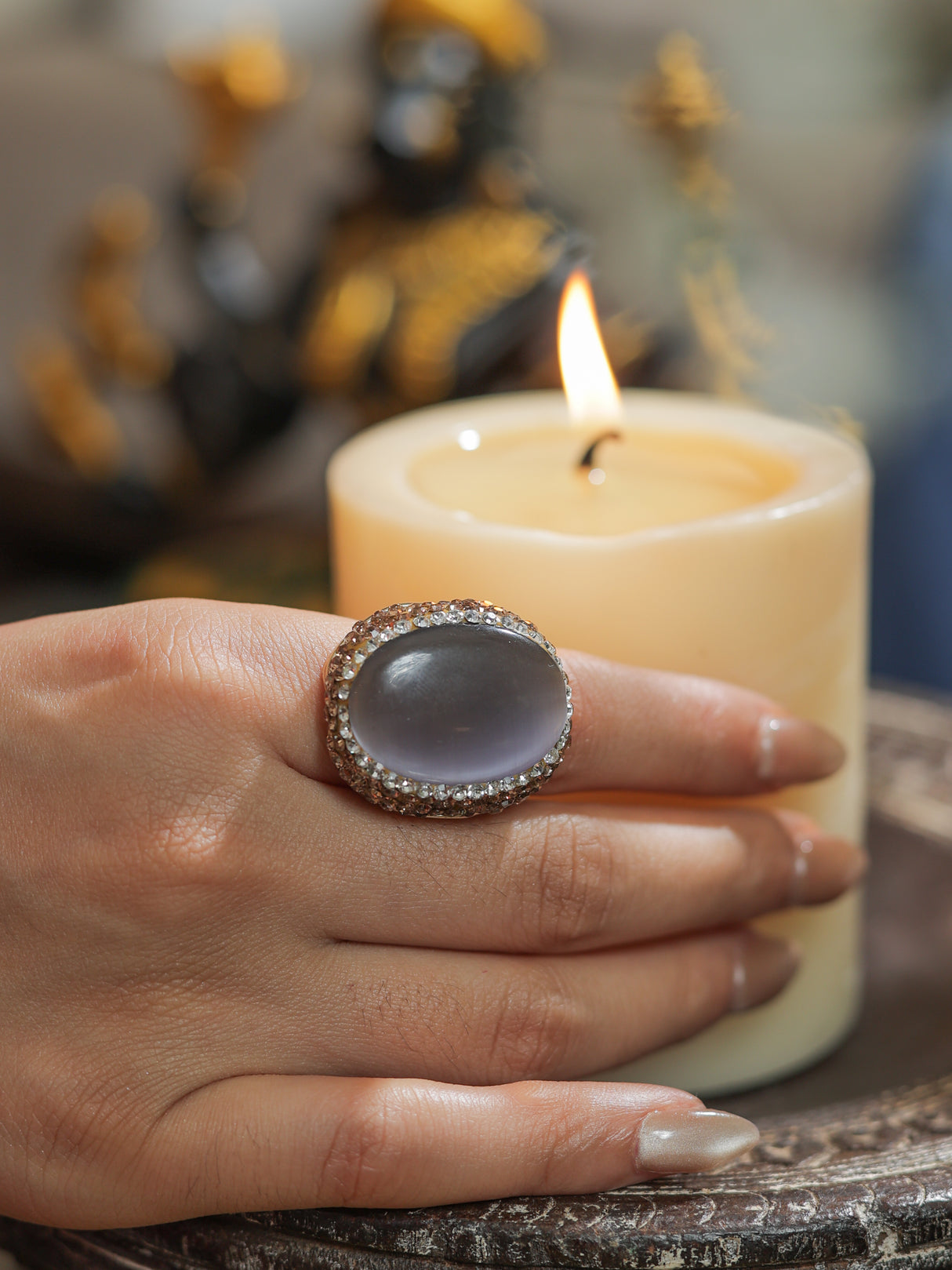 Celeste Cocktail ring