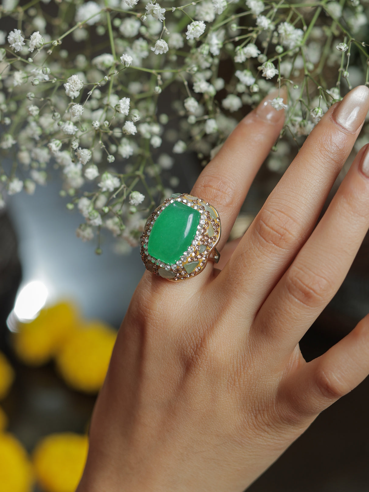 Celeste Cocktail ring