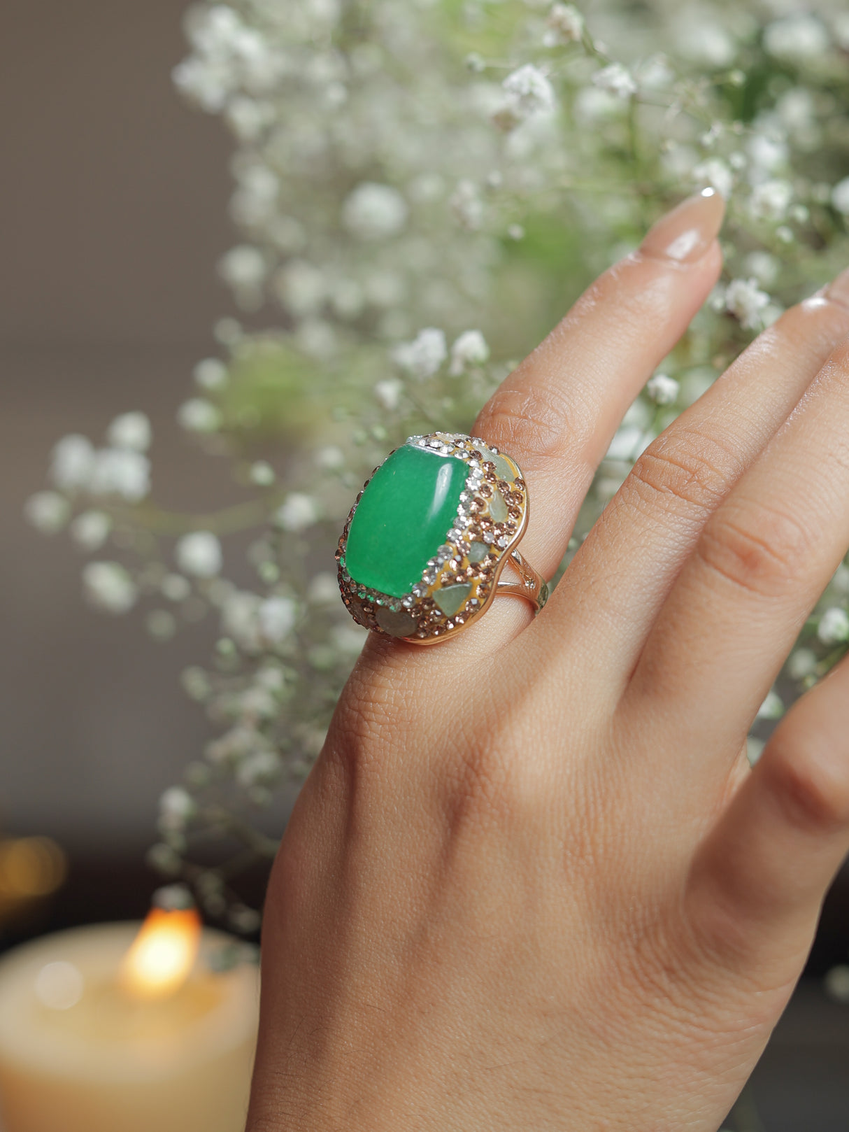 Celeste Cocktail ring