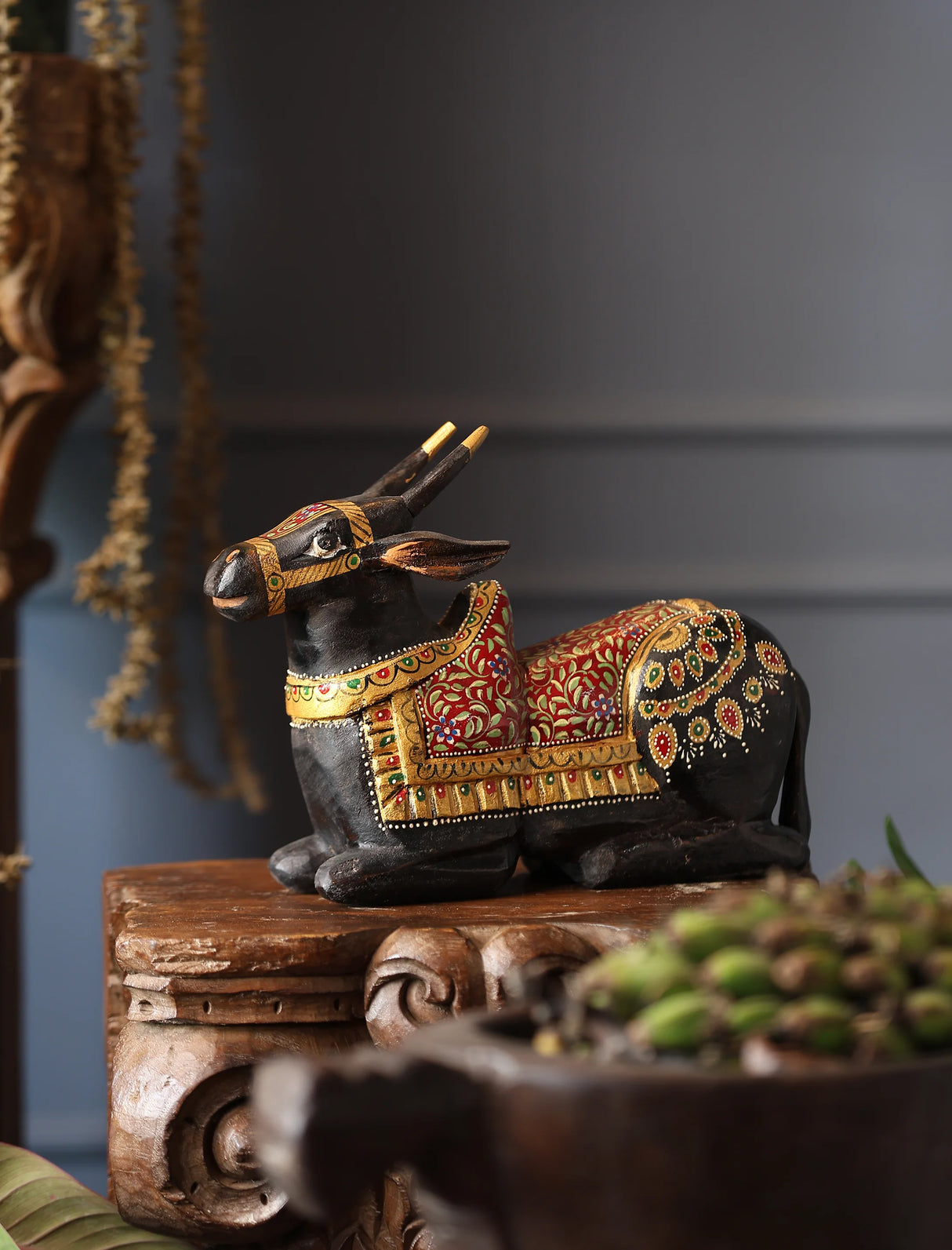 Wooden Whisper - Nandi Painted
