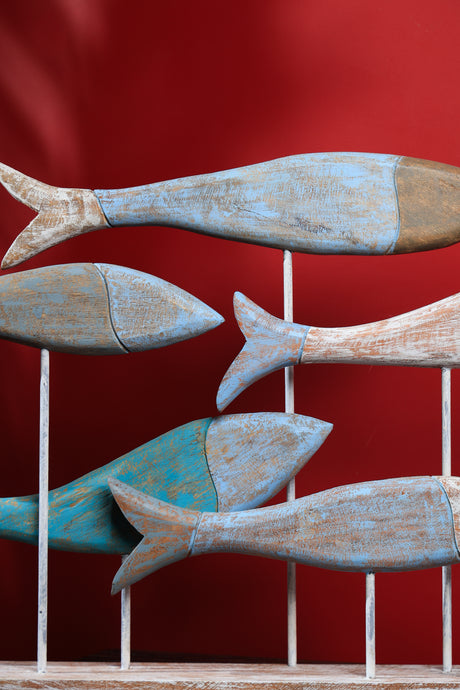 Handcrafted Table Decor - Shoal of fish