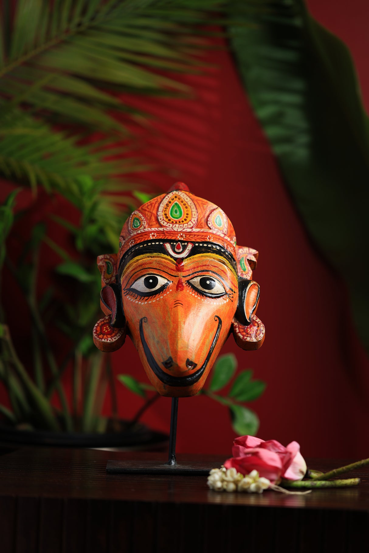 Hanuman Face on stand