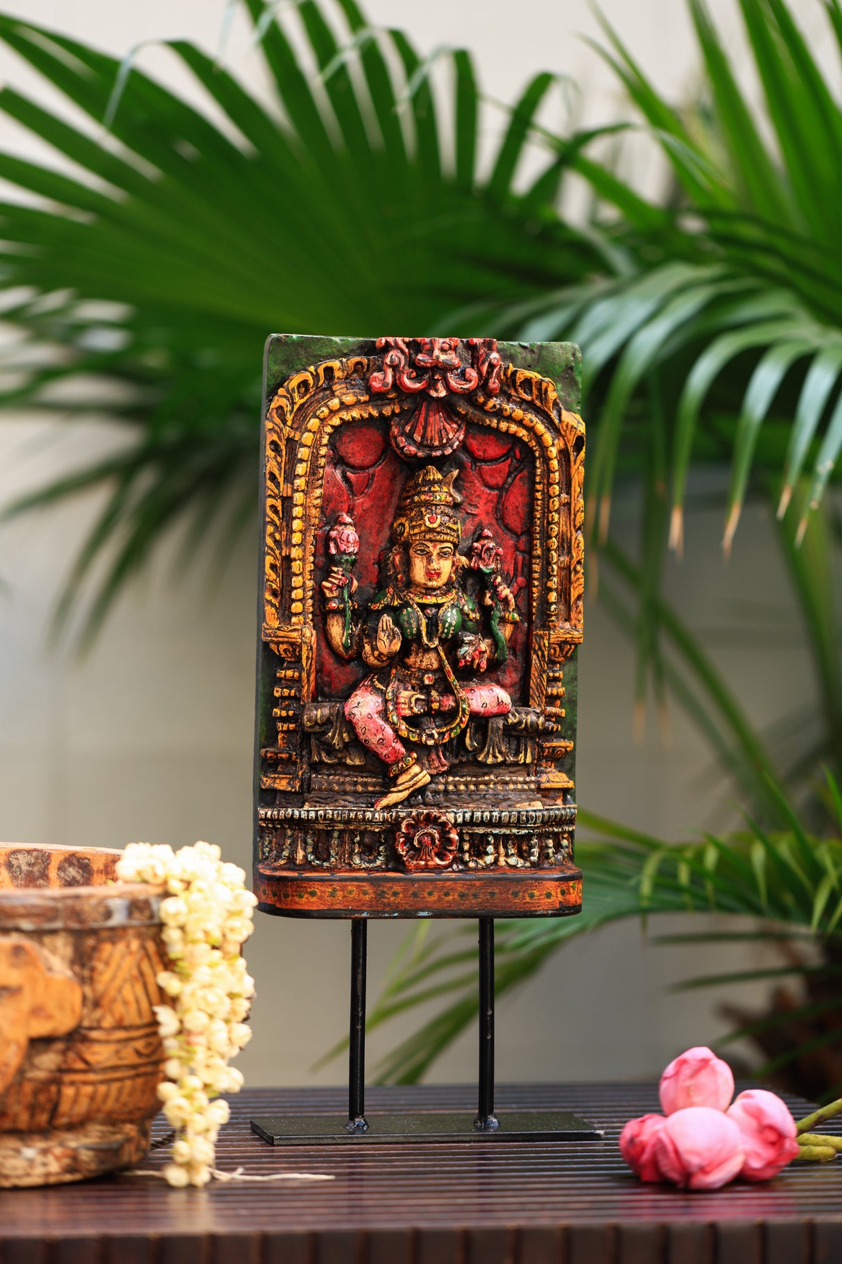 Table Decor Hand painted Laxmi Panel