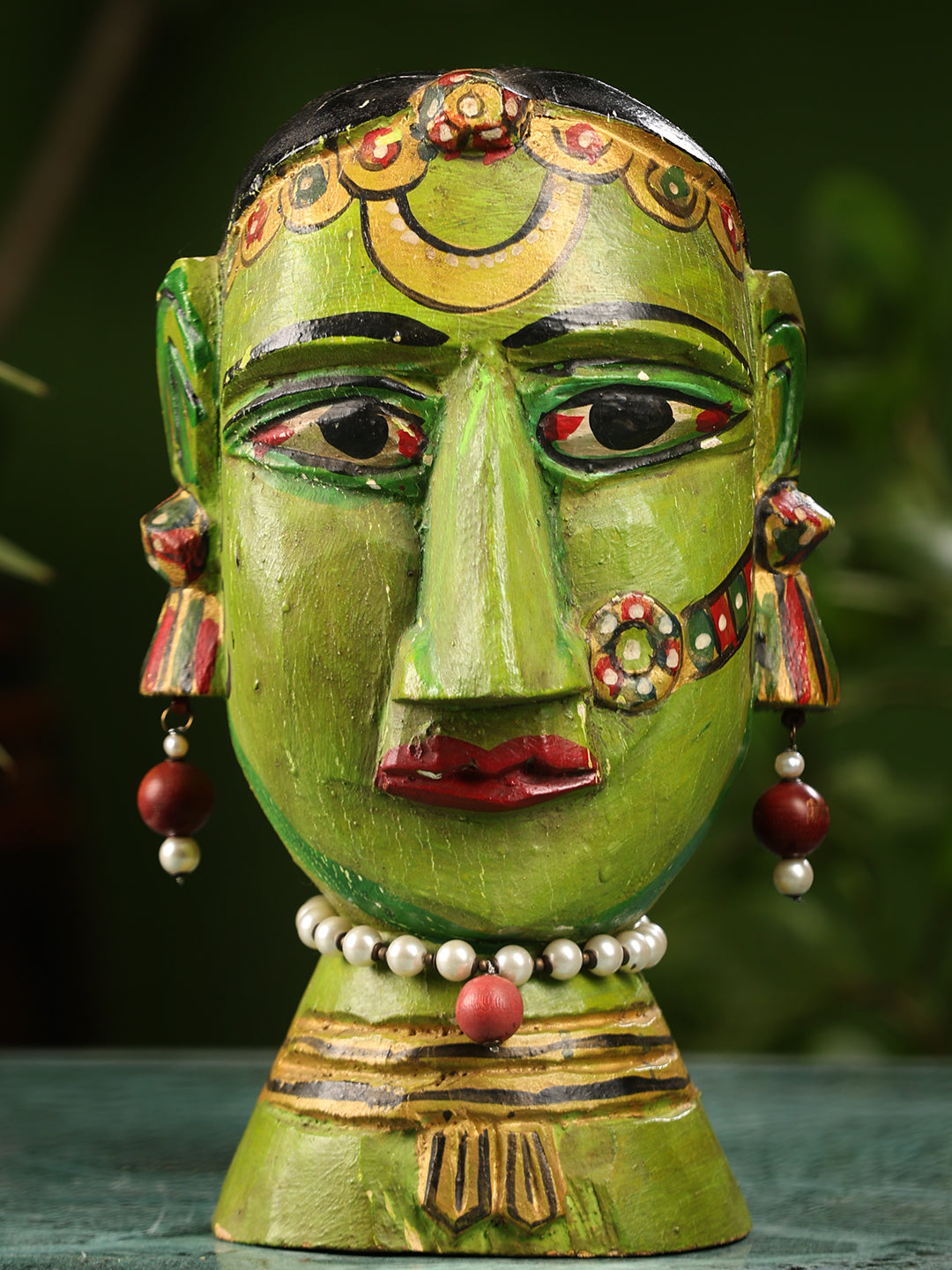 Maa Amba - Wooden Sculpture