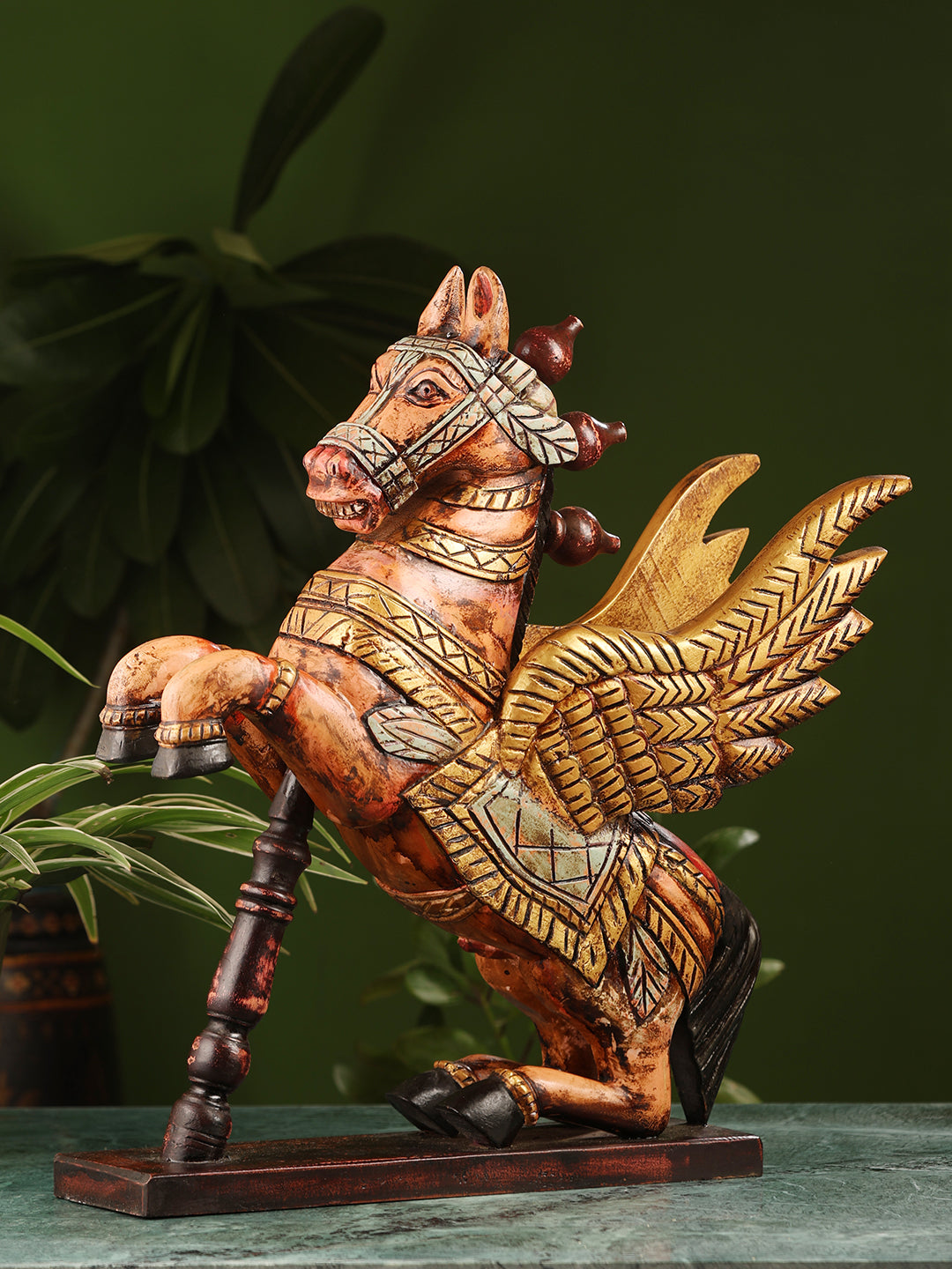 Antique Home Decor - Horse With Wings