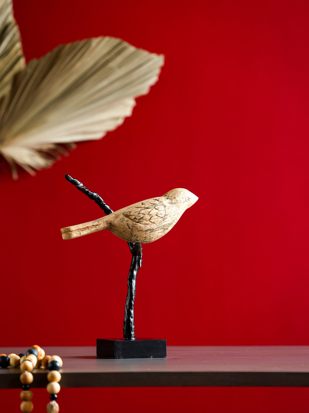 Wooden Wonder - Bird On Stem