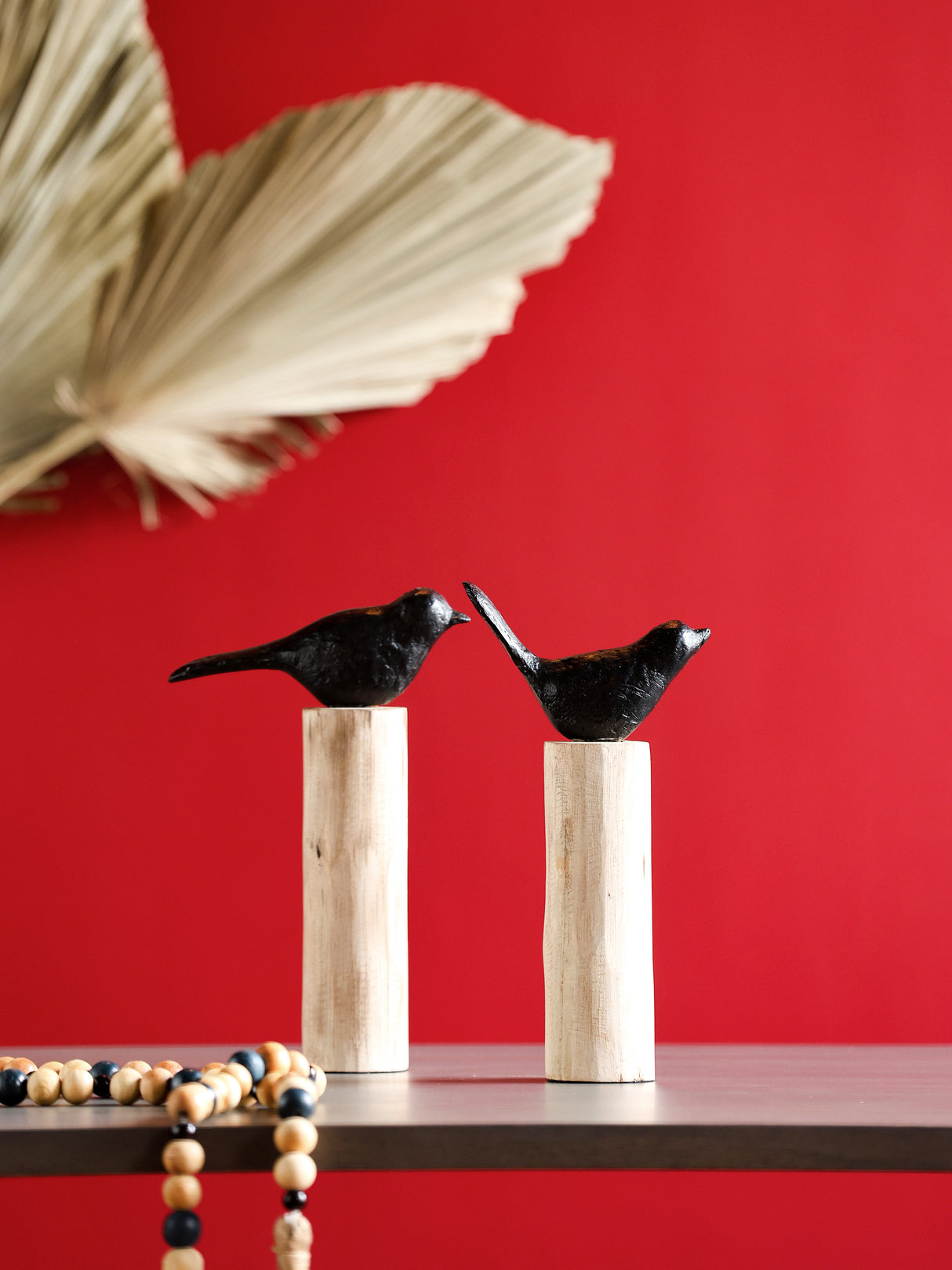Bird on Log (Set of 2)