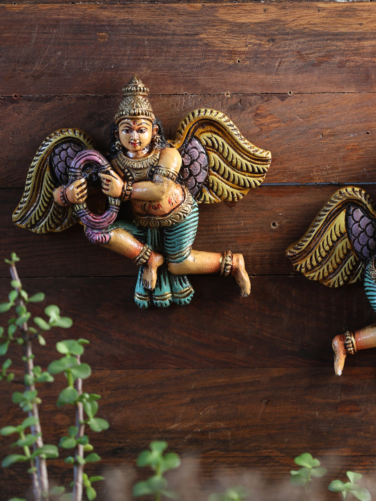 Wooden GODDESS-Gandharva's