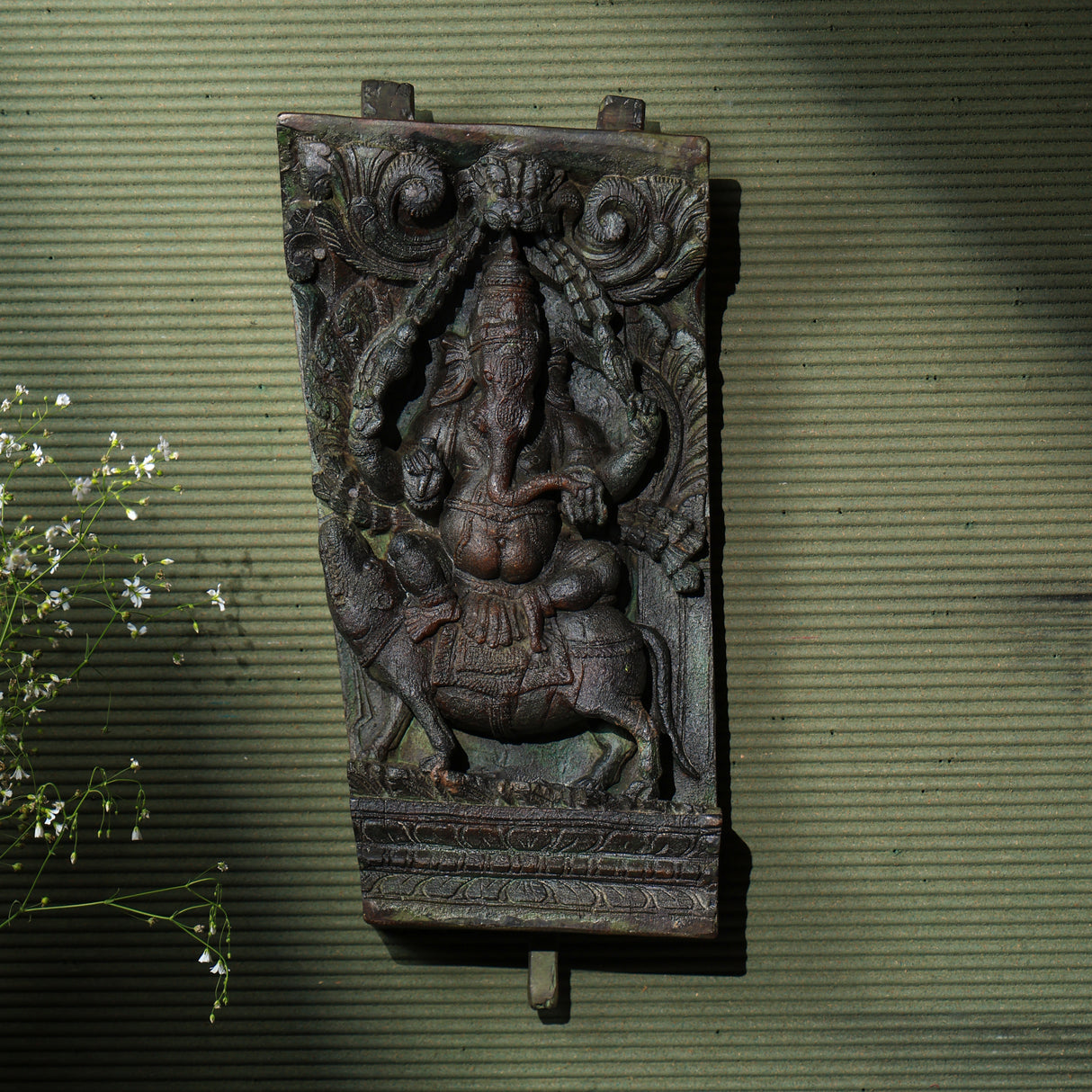 First God-Ganesha wall panel