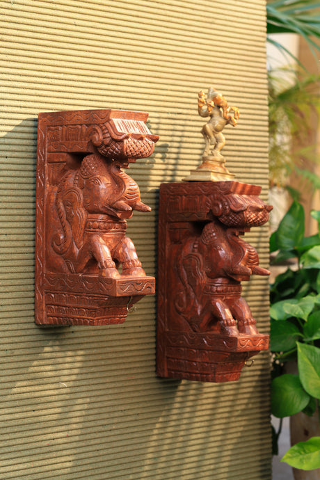 Elephant Wall Corbels
