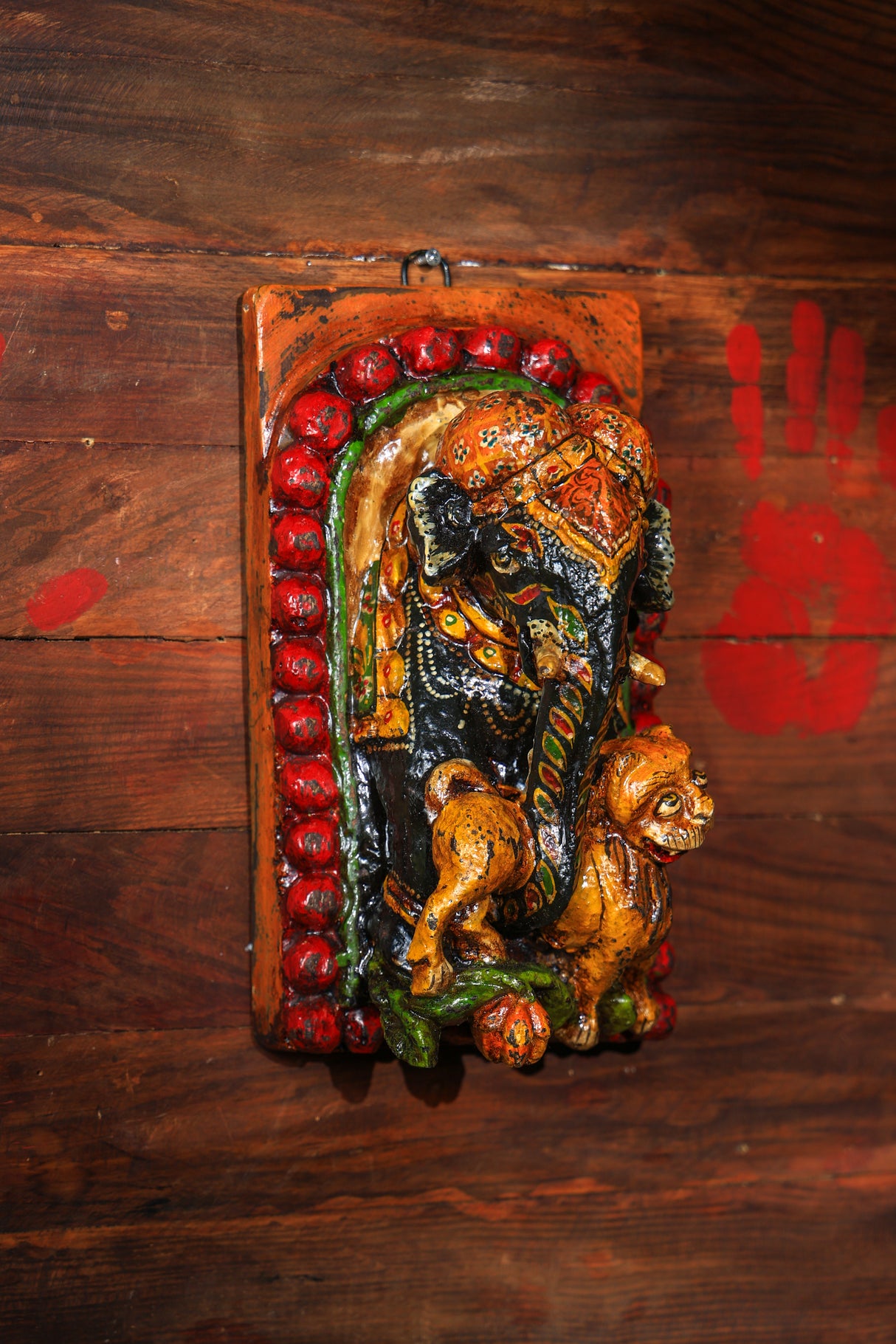 First God-Ganesha wall décor panel