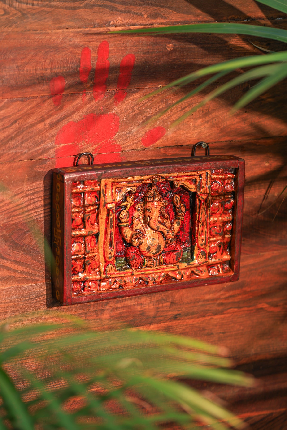 First God-Ganesha Painted Panel