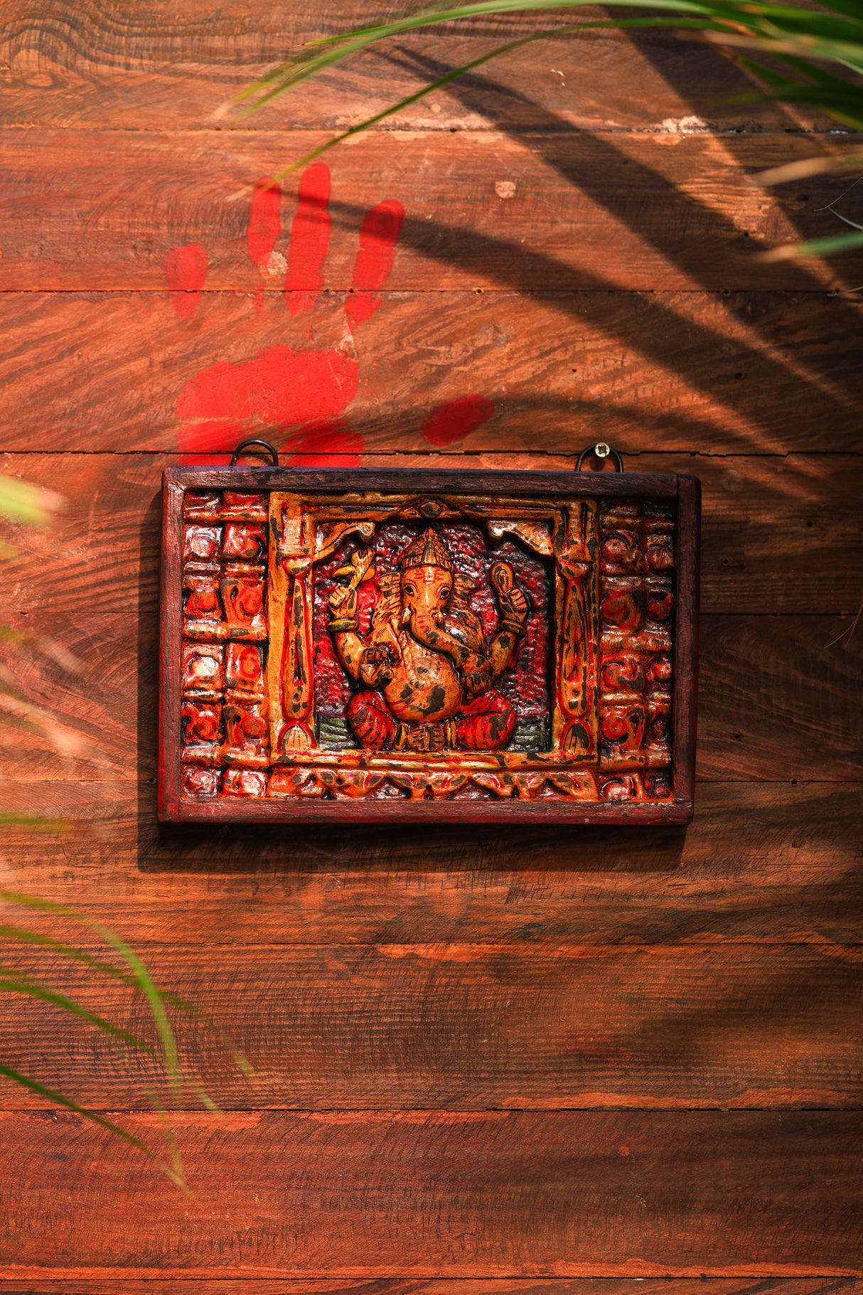 First God-Ganesha Painted Panel