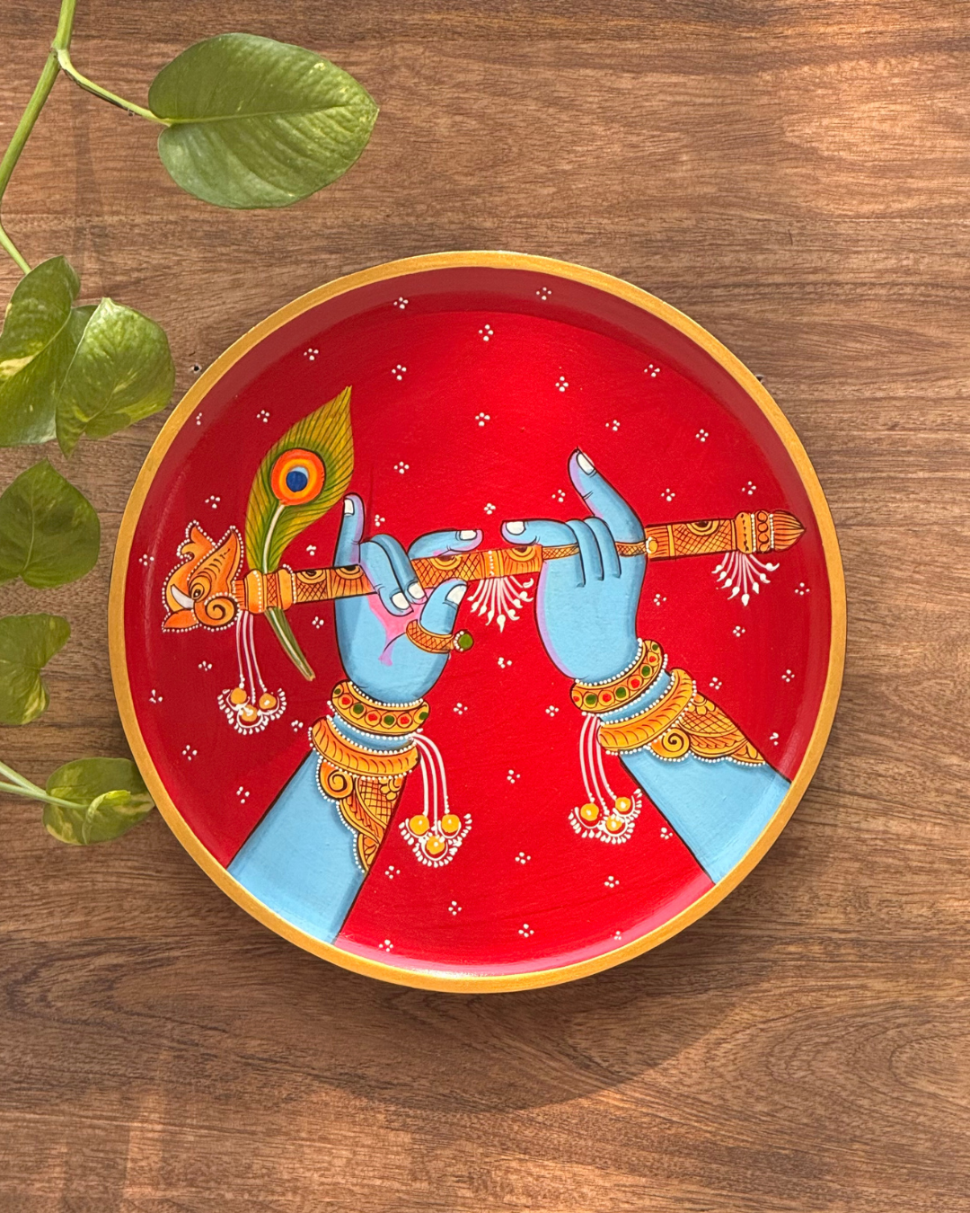 Wooden Wall Plates Leela Hastam