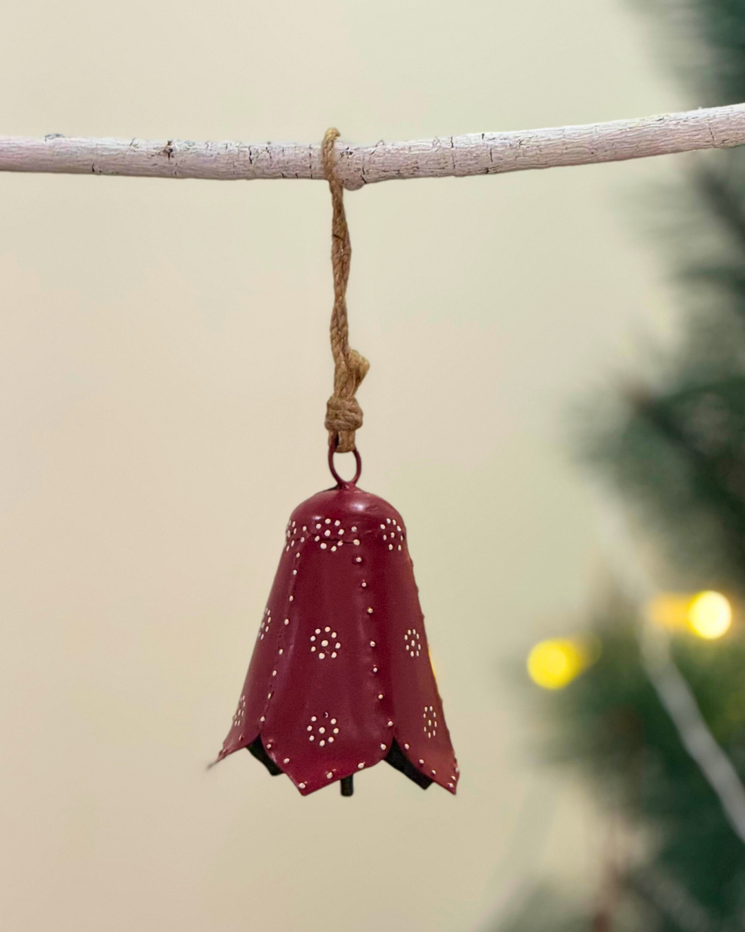 Handcrafted Rustic Iron Hanging Bell