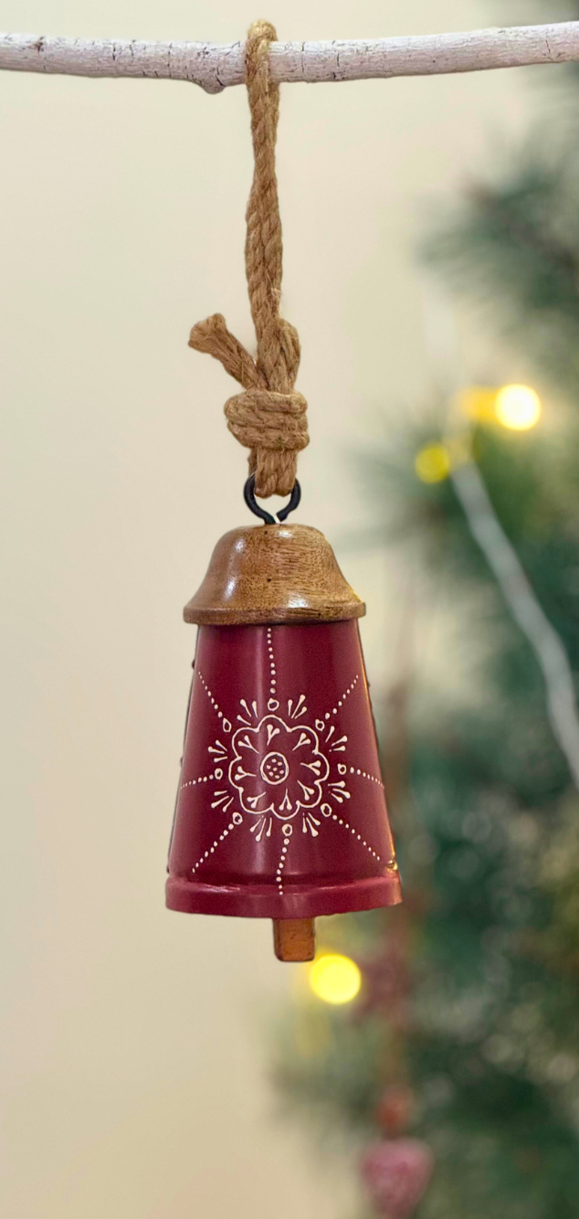 Handcrafted Rustic Hanging Iron Bell