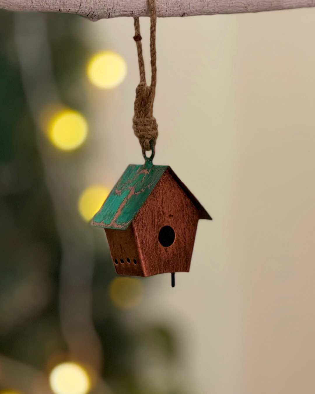 Rustic Haven Mini Birdhouse