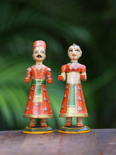 Vintage statue - Gangaur Dolls - Small 2