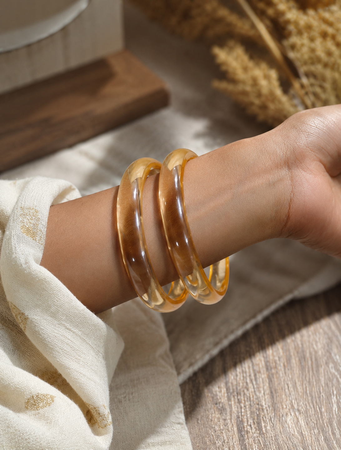 Chahat Acrylic Bangles