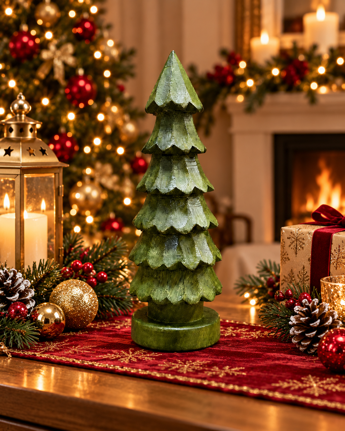 Verdant Evergreen Christmas Tree Décor - Christmas decor