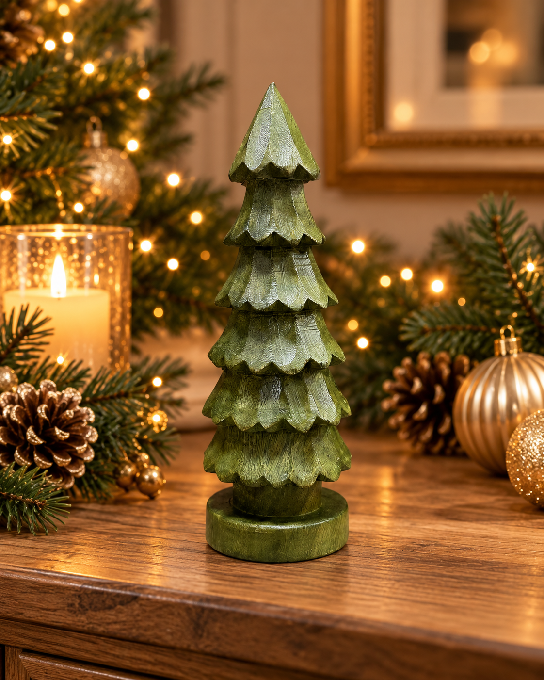 Verdant Evergreen Christmas Tree Décor - Christmas decor