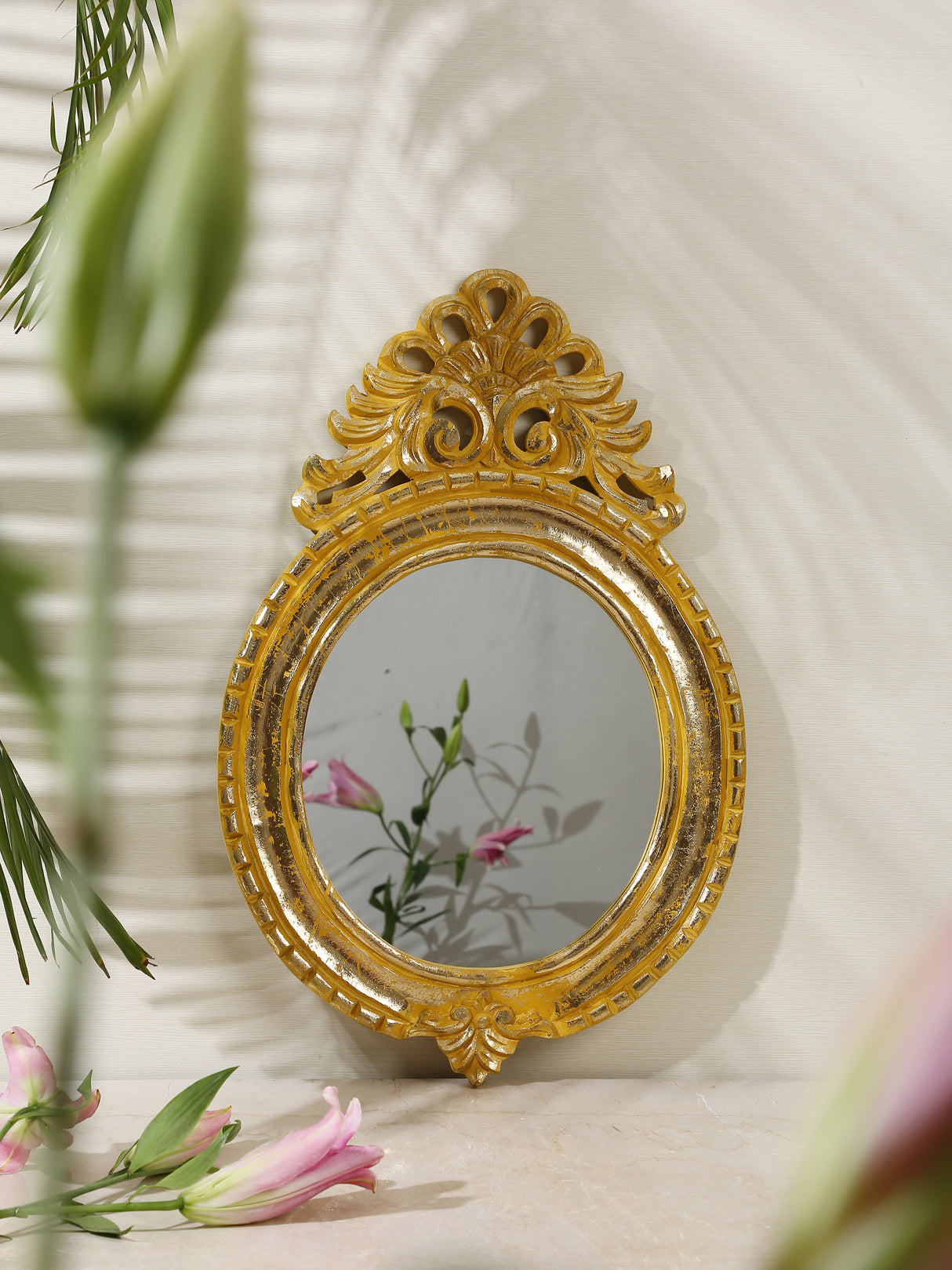 Mirror - Yellow with Gold foiling